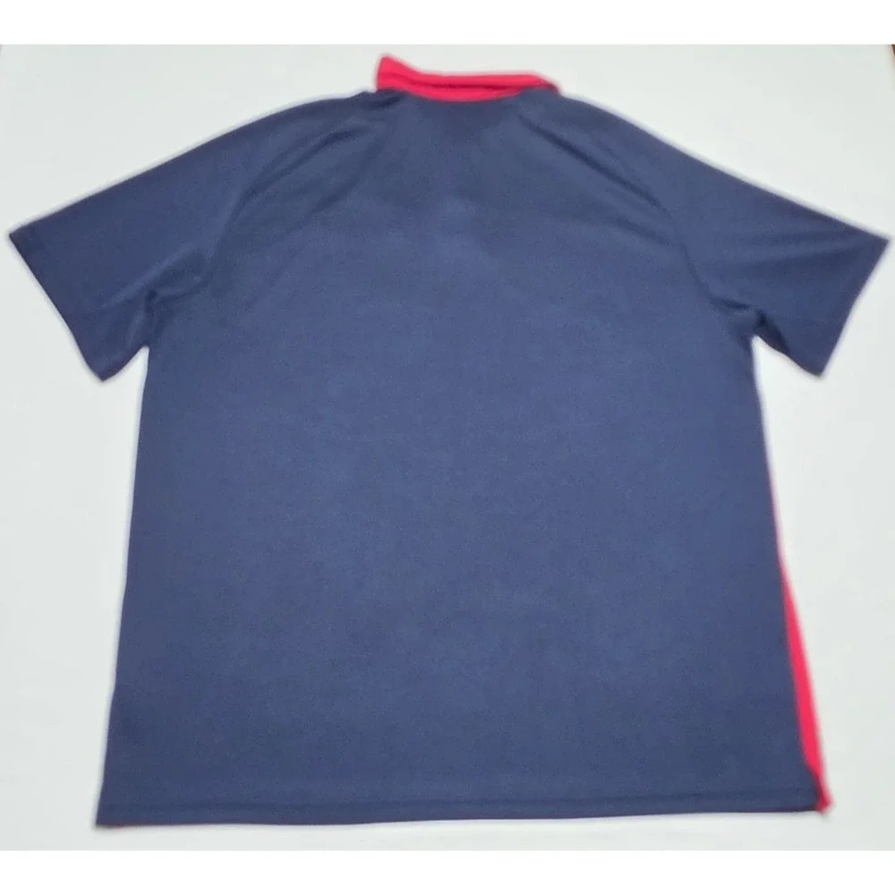 Ole Miss University Rebels Nike Shirt XL Navy Red Dri Fit